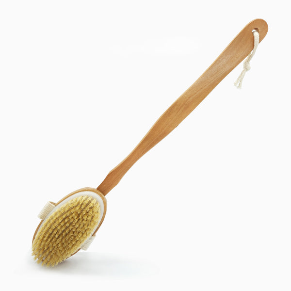 Body Brush - Long Handle with Natural Bristles