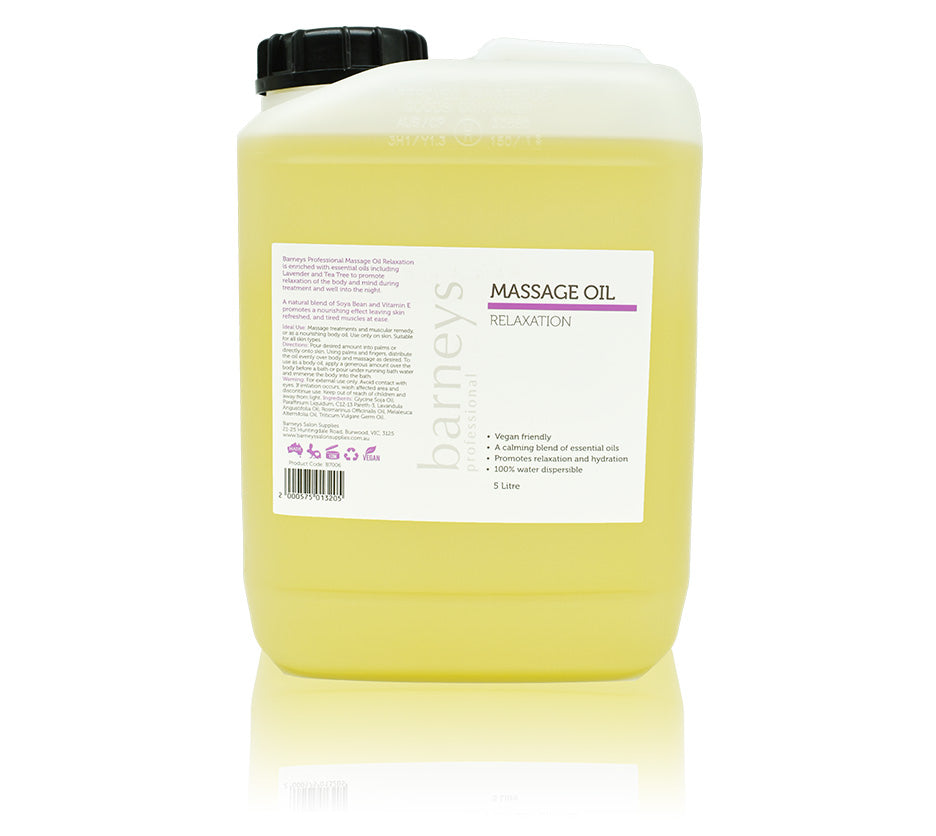 Barneys Massage Oil - Relaxation - 5 Litre