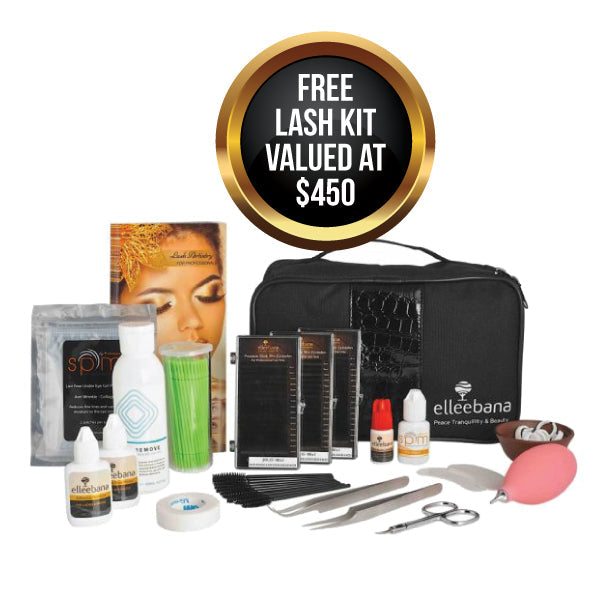 Elleebana Classic Lash Extensions Foundation Beauty Course Including Kit | 6.5hrs