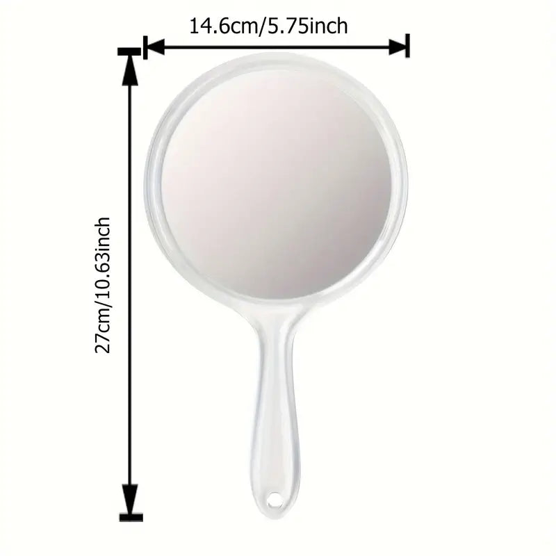Barneys 1x & 3x Magnification Double-Sided Handheld Mirror - 26cm