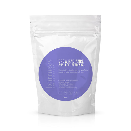 Barneys Brow Radiance New Gel Wax Bead - 500G