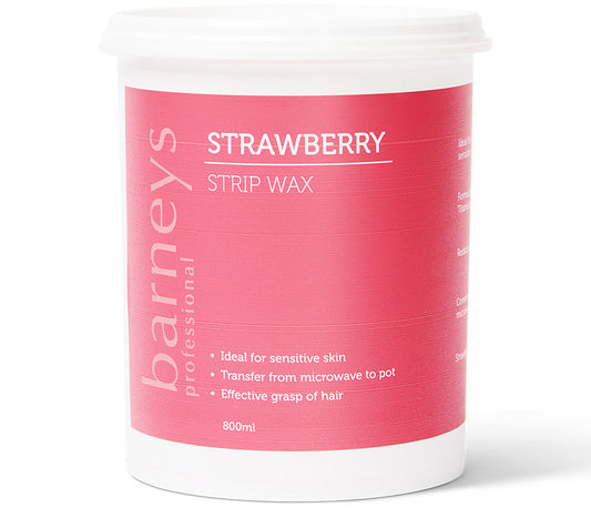 Barneys Strawberry Strip Wax - 800ml