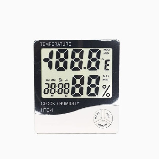 Digital Clock & Timer, Temperature & Humidity Gauge