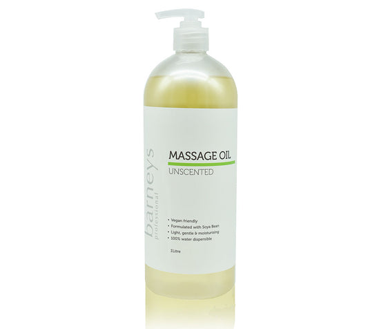 Barneys Massage Oil - Unscented - 1 Litre