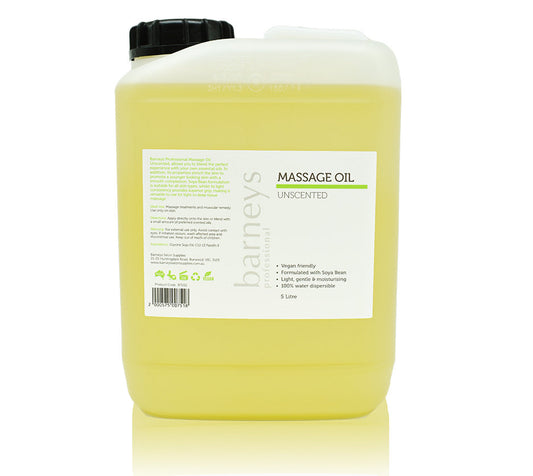 Barneys Massage Oil - Unscented - 5 Litre