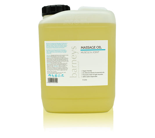 Barneys Massage Oil - Muscle & Joint - 5 Litre