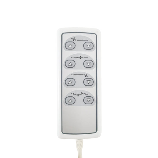 Barneys Optional Hand Control for London Electric Adjustable Beds/Table - 4 Motor