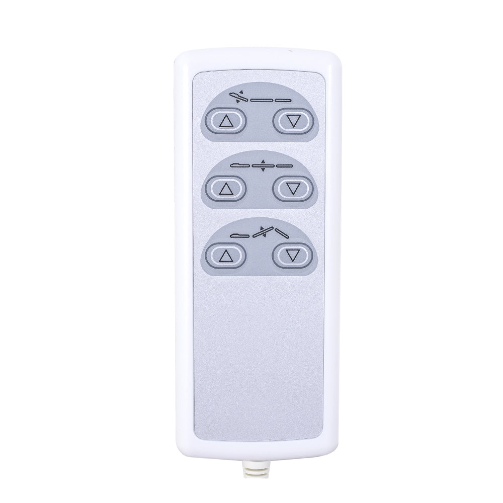 Barneys Optional Hand Control for York Electric Adjustable beds / table - 3 Motor