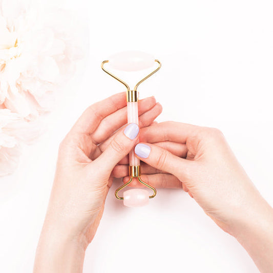 Rose Quartz Facial Roller