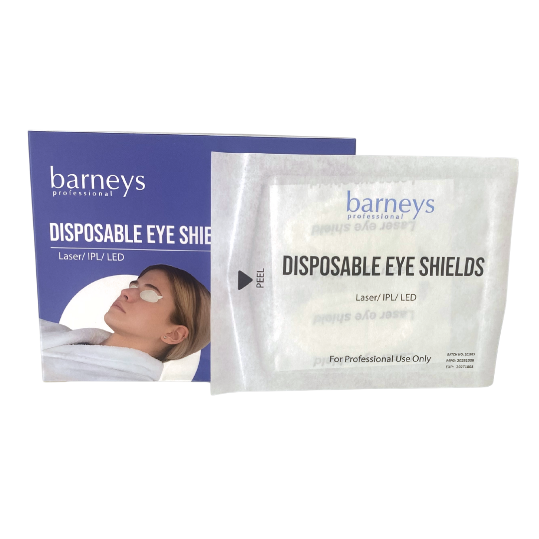 Barneys Disposable Eye Shields for Laser, IPL & LED - 50 Pairs
