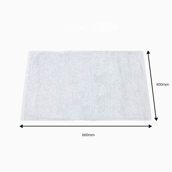 Barneys Platinum Collection Facial Towels - Commercial Quality - White