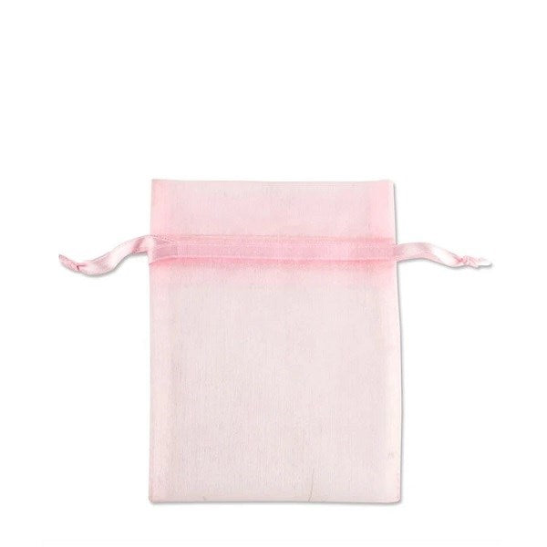 Organza Bags - Pink - Medium - 25 Pieces