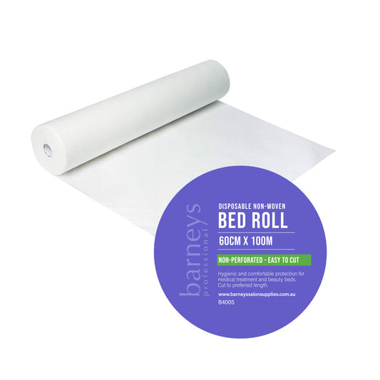 Barneys Disposable Non-Woven Bed Roll - Non-Perforated - 60cm x 100m