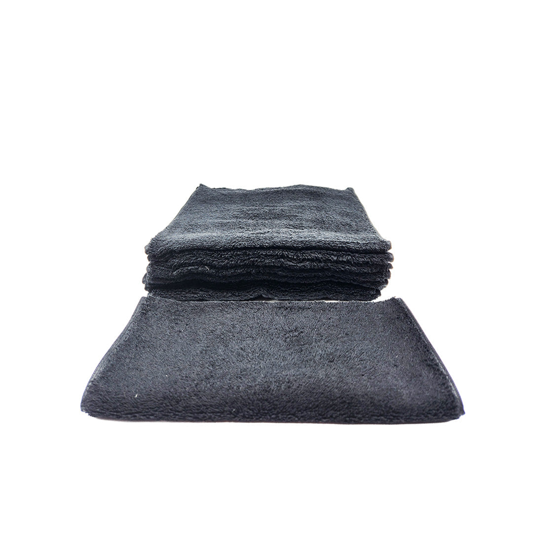 Barneys Facial Towels NEW - Black - 10 Pack
