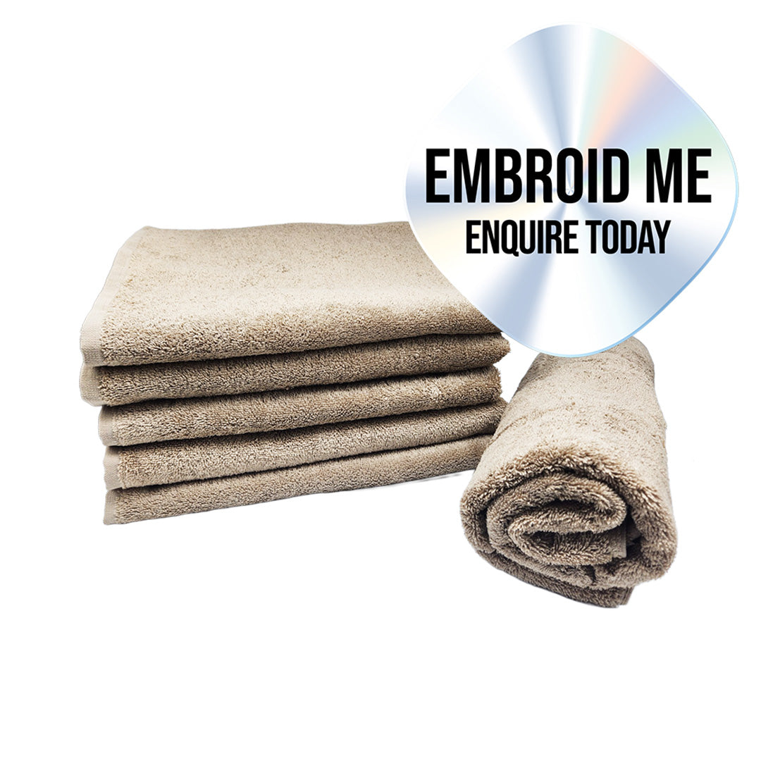 Barneys Platinum Collection Commerical Bath Towels - Mocha - 6 Pieces